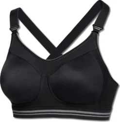 Schiesser Damen Sport BH Bra High Impact - 172739, Farbe:schwarz, Größe BH:75B