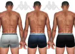 3er PACK KAPPA Herren Boxershorts Unterwäsche BAUMWOLLE Unterhose Set 510418 - M -Günstiges Mode Wucht Geschäft 043f84a5f68e644965589abae1246139