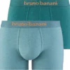 Bruno Banani 2er Set Herren Short Denim Fun Mint / Jadegrün Melange -Günstiges Mode Wucht Geschäft 0441bedf7a8237ad7b04e7c9c66e8636