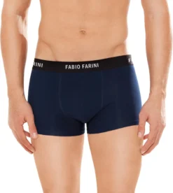Fabio Farini 6er Unterhosen Herren Set - Enge Boxershorts Baumwolle - Retroshorts Unterwäsche, Größe:L, Farbe:2 Schwarz/2 Navy/2 Rot -Günstiges Mode Wucht Geschäft 0733af731781bff30d282b4e284671ef