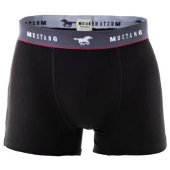 MUSTANG Herren Retroshorts 3er Pack - Boxershorts, Pants, True Denim Schwarz/Grau L -Günstiges Mode Wucht Geschäft 08ad3d5fc9b25b3e71196dbc65203c86