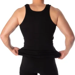Black Snake® Herren Unterhemd 4er Set Seamless Tank Top Feinripp Achselshirt - Schwarz - 9/3XL -Günstiges Mode Wucht Geschäft 09f886bde5eeb96fd3701b63cd4a6478