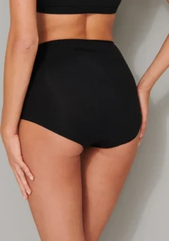 SCHIESSER Damen Slip 2er Pack - Maxi, Unterhose, Baumwolle Stretch 95/5, Uni Schwarz XL -Günstiges Mode Wucht Geschäft 0a2eef1faacd5fbe79369cab504a8d56