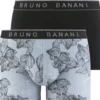 Bruno Banani 2er Pack Herren Short Exotic Fish / Hellgrau Print -Günstiges Mode Wucht Geschäft 0bf8e6fb86e5f675740a6a2d57cff123