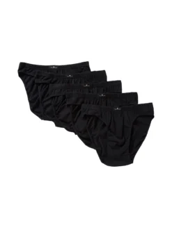 TOM TAILOR Herren Slip, 5er Pack - Mini Slip, Basic, Einfarbig Schwarz L -Günstiges Mode Wucht Geschäft 0c9d1b1c3a0d91d2e0848818fd9eb343