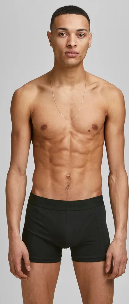 JACK & JONES 3er-Pack Schwarze Boxershorts Für Herren 4 JACK & JONES 3er-Pack Schwarze Boxershorts Für Herren – Bild 2