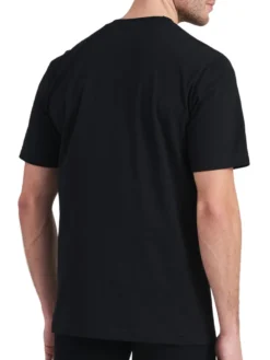 Schiesser Herren Unterhemd American T-Shirt Rundhals Doppelpack Box - 008150, Größe Herren:L, Farbe:schwarz -Günstiges Mode Wucht Geschäft 12006820c54ec78a3074aa150a67804b