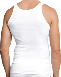 2er - Pack Schiesser Herren Unterhemden Ohne Arm, Doppelripp, Weiß, Achselhemden, Größe:7 (XL) -Günstiges Mode Wucht Geschäft 15711b23b66ade95914c6b3cc0c112b4