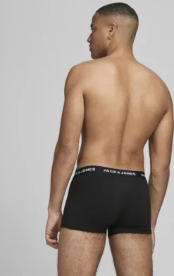 Jack & Jones 10er Pack Herren Boxershorts Schwarz Unterwäsche Trunks , Farbe:Schwarz, Größe:L -Günstiges Mode Wucht Geschäft 15bb27ba44497038cdb5b7f652b6eb19