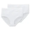 Schiesser Damen Slip Hüftslip Midi Doppelpack - 147477, Größe Damen:44, Farbe:weiss -Günstiges Mode Wucht Geschäft 1700c8c305c7d9853df7b9ca2c2fb01e