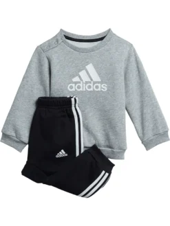 Adidas Baby Jogginganzug I BOS LOGO JOG Für Jungen Jogginganzüge Langärmlig Schulsport 70% Baumwolle, 30% Polyester (recycelt) Lang