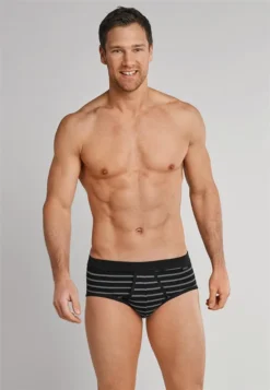 Schiesser Herren 2PACK Sportslip Classic Daywear Schwarz 6/L -Günstiges Mode Wucht Geschäft 19b6558335d54d06d1cf6d0d8f238d1b