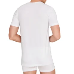 Schiesser 2er-Pack - 95/5 - Organic Baumwolle Unterhemd / Shirt Kurzarm Komfortabler Rundhalsausschnitt, Perfekter Sitz, Elastische Single-Jersey Qualität -Günstiges Mode Wucht Geschäft 1a389539897830dd2ce260a281b48772