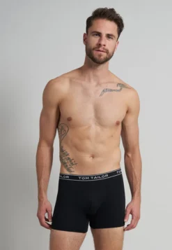 TOM TAILOR Herren Long-Pants Schwarz Uni 3er Pack Größe: L -Günstiges Mode Wucht Geschäft 1f4940859a608c16a355aef876bb51e4