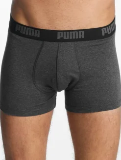 PUMA BASIC BOXER 2P Dark Grey Melange/black L -Günstiges Mode Wucht Geschäft 200421ca7d44bed5ff526b0dc973af9a