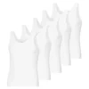 ESGE 5er Pack - Malibu Doppelripp Unterhemd Ohne Störende Seitennähte, Pflegeleicht, Formbeständig Und Strapazierfähig, 100 % Supergekämpter Baumwolle -Günstiges Mode Wucht Geschäft 200eb249e8062afb128b963c13114f12