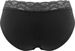 Fabio Farini 6er-Pack Damen Slips Panties Mit Spitze, Aus Elastischer Microfaser, Größe:40/42, Farbe:Schwarz Set -Günstiges Mode Wucht Geschäft 2070840ca6bd1eb37eed08065644a8cd