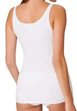 SCHIESSER Damen Trägertop, 2er Pack - Single Jersey, Serie 95/5, Uni Weiß 3XL -Günstiges Mode Wucht Geschäft 20dbd5c7ab4d2c5888763c29697b2e98