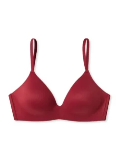 Schiesser Schalen-BH Bügel-bh Bh Bra Invisible Soft Bordeaux 85 A