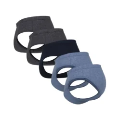 Götzburg Herren Briefs 5er Pack - Single Jersey, Unterwäsche Set, Baumwolle Stretch Blau/Grau L -Günstiges Mode Wucht Geschäft 24039eedba7092d8781c9b8f06db1148