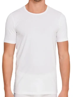 Schiesser 2er-Pack - 95/5 - Organic Baumwolle Unterhemd / Shirt Kurzarm Komfortabler Rundhalsausschnitt, Perfekter Sitz, Elastische Single-Jersey Qualität -Günstiges Mode Wucht Geschäft 2488f92e918aa52f54cf7648b9a97546