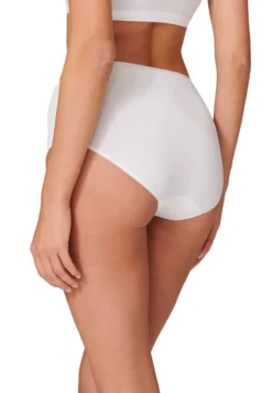 SCHIESSER Damen Slip 2er Pack - Midi-Slip, Baumwolle Stretch, Uni Weiß XL -Günstiges Mode Wucht Geschäft 2648ff35a82ba8a4ed065fa1ac75266a
