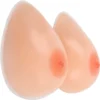 Silikon Künstliche Falsche Brüste 1200g Silikonbrüste Brustprothese Silikonbusen Transgender Für Männer Travestie Breast Forms,Teint,(DD Cup）