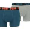 PUMA BASIC BOXER 2P Intense Blue / Grey Mélange XL -Günstiges Mode Wucht Geschäft 2c63d7900d8629caef431eaf066dfee2