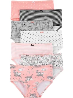 Carter's™ Carter`s Slip 7er Pack Für Mädchen Slips 95% Baumwolle, 5% Elasthan