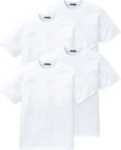 Schiesser American T-Shirt Rundhals Doppelpack - Weiß Größe: XL -Günstiges Mode Wucht Geschäft 2fe4552f7c908f24f103edf47c24d859