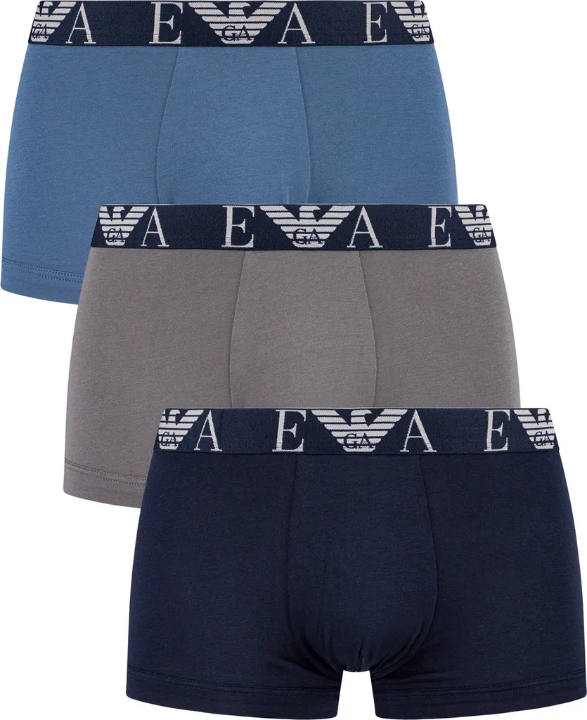 Emporio Armani Herren 3 Packungsstämme, Mehrfarbig XL 8 Emporio Armani Herren 3 Packungsstämme, Mehrfarbig XL – Bild 6