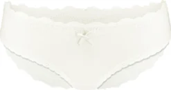 Fabio Farini - 6er Pack Damen Brazilians Aus Baumwolle, Größe:M, Farbe:2x Schwarz/2x Blau/2x Weiß -Günstiges Mode Wucht Geschäft 321fa4e1ae00a8631352bebbbb25ff24