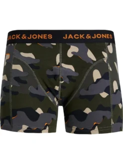 JACK & JONES Junior Kinder Boxershorts JACCRAMP 3er Pack Boxershorts 95% Baumwolle, 5% Elasthan -Günstiges Mode Wucht Geschäft 35086845c679492f0c54032e61b0edad