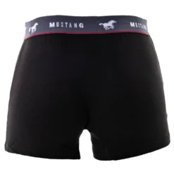 MUSTANG Herren Retroshorts 3er Pack - Boxershorts, Pants, True Denim Schwarz/Grau L -Günstiges Mode Wucht Geschäft 3509e17f741b0884c77275a62eb1973e
