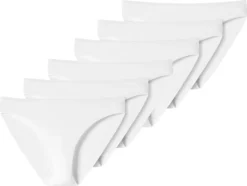 Schiesser Tai-Slip Pants Panty Damen Uncover Weiss M (Damen)