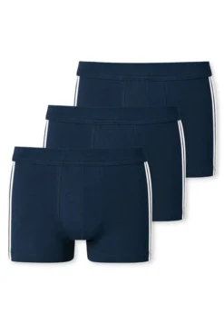 SCHIESSER Herren Shorts 3er Pack - 95/5, Baumwolle Stretch, Seitenstreifen Grau 4XL -Günstiges Mode Wucht Geschäft 3c5e44bf8b81f4d3f376d9a8b9ceba79