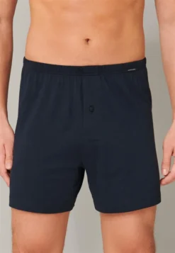 SCHIESSER Herren Boxershorts 2er Pack - Shorts, Single Jersey, Unifarbig, S-4XL Schwarz/Blau L -Günstiges Mode Wucht Geschäft 3c6149cb54c4d065c466401a8fcad4f1