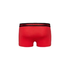 Hugo Boss HUGO Herren Boxer Shorts, 2er Pack - Trunks, Logobund, Baumwolle Stretch Rot/Schwarz L -Günstiges Mode Wucht Geschäft 3d10e72b9c8205214aab510a18452bf7