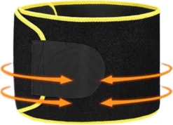 Schwitzgürtel Zur Fettverbrennung Bauchweggürtel Damen Herren,Bauchgürtel Abnehmen,Bauch Fett Weg Gürtel,Fitness Gürtel，Verstellbarer Neopren Sauna Bauchweggürtel