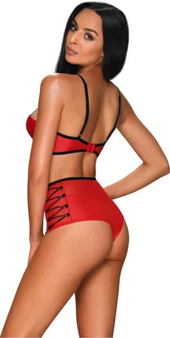 Obsessive Leatheria Set Rot Größe: S/M -Günstiges Mode Wucht Geschäft 40702bfc9c04c12db5e0bad5daea9587