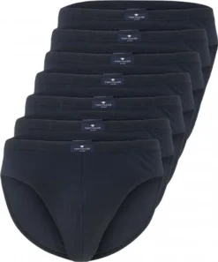 TOM TAILOR Herren Slips, 7er Pack - Mini-Slip, Briefs, Pure Baumwolle, Jersey, Uni Blau L -Günstiges Mode Wucht Geschäft 431c6b31583ccd54e2d3c789ea4996e2