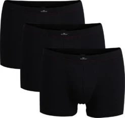 Götzburg Herren Pants 3er Pack - Single Jersey, Unterwäsche Set, Baumwolle Stretch Schwarz XL -Günstiges Mode Wucht Geschäft 45e9c4a416632a12417e7fc6cf10c3a7