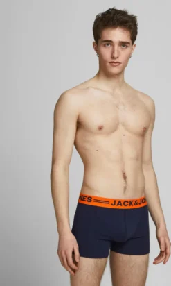 JACK & JONES - 3er Pack Herren Boxer Shorts In Allen Größen, Größe:XL, Farbe:3er Pack Jaclichfield -Günstiges Mode Wucht Geschäft 45fdcb9e2cc1888a05f089d00f80d5d9