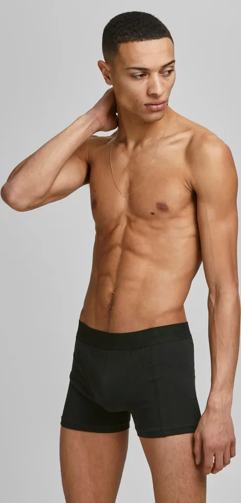JACK & JONES 3er-Pack Schwarze Boxershorts Für Herren 6 JACK & JONES 3er-Pack Schwarze Boxershorts Für Herren – Bild 4