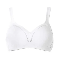 Triumph Baumwolle Shaper N BH Ohne Bügel Zweichfach Nahtlos Vorgeformte Cups, Sanfte Blenden Für Eine Peferkte Passform, Breite, Weiche Träger Entlasten Die Schulterpartie -Günstiges Mode Wucht Geschäft 47319620aced237dd3bbc63e94a86ed3