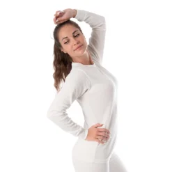 Damen Thermo Unterhemden Set | 2 Langarm Unterhemden | Funktionsunterhemden | Thermounterhemden 2er Pack - Creme/Schwarz - S -Günstiges Mode Wucht Geschäft 48966b9bb413333ce4486751f058e92e