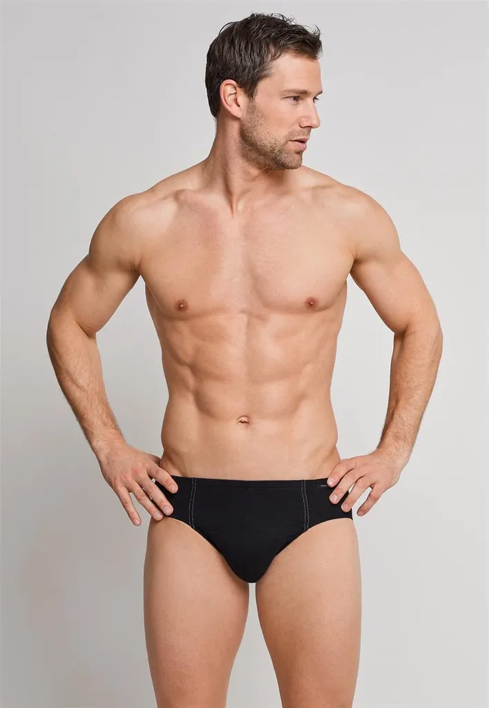 SCHIESSER Essential Herren Slips Supermini 3er Pack Uni Schwarz Größe 6 (Gr. L) 12 SCHIESSER Essential Herren Slips Supermini 3er Pack Uni Schwarz Größe 6 (Gr. L) – Bild 10