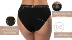 Paolo Renzo Damen Slip SPORT LINE 3 Stück - Baumwoll Slip - Sport Slip - Größe M - Grau -Günstiges Mode Wucht Geschäft 4f5daffa6c4533f72996cd653f49bdde