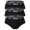 NIKE Herren Slips, 3er Pack - Briefs, Logobund, Baumwolle Stretch Schwarz L -Günstiges Mode Wucht Geschäft 501676efac1c594751d69c119344c758