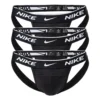 NIKE Herren Jockstrap, 3er Pack - Jocks, Tanga Slip, Stretch Baumwolle Schwarz S -Günstiges Mode Wucht Geschäft 50e7071a143b46abdee9f8427f47db49